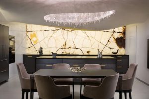 vague crystal chandelier