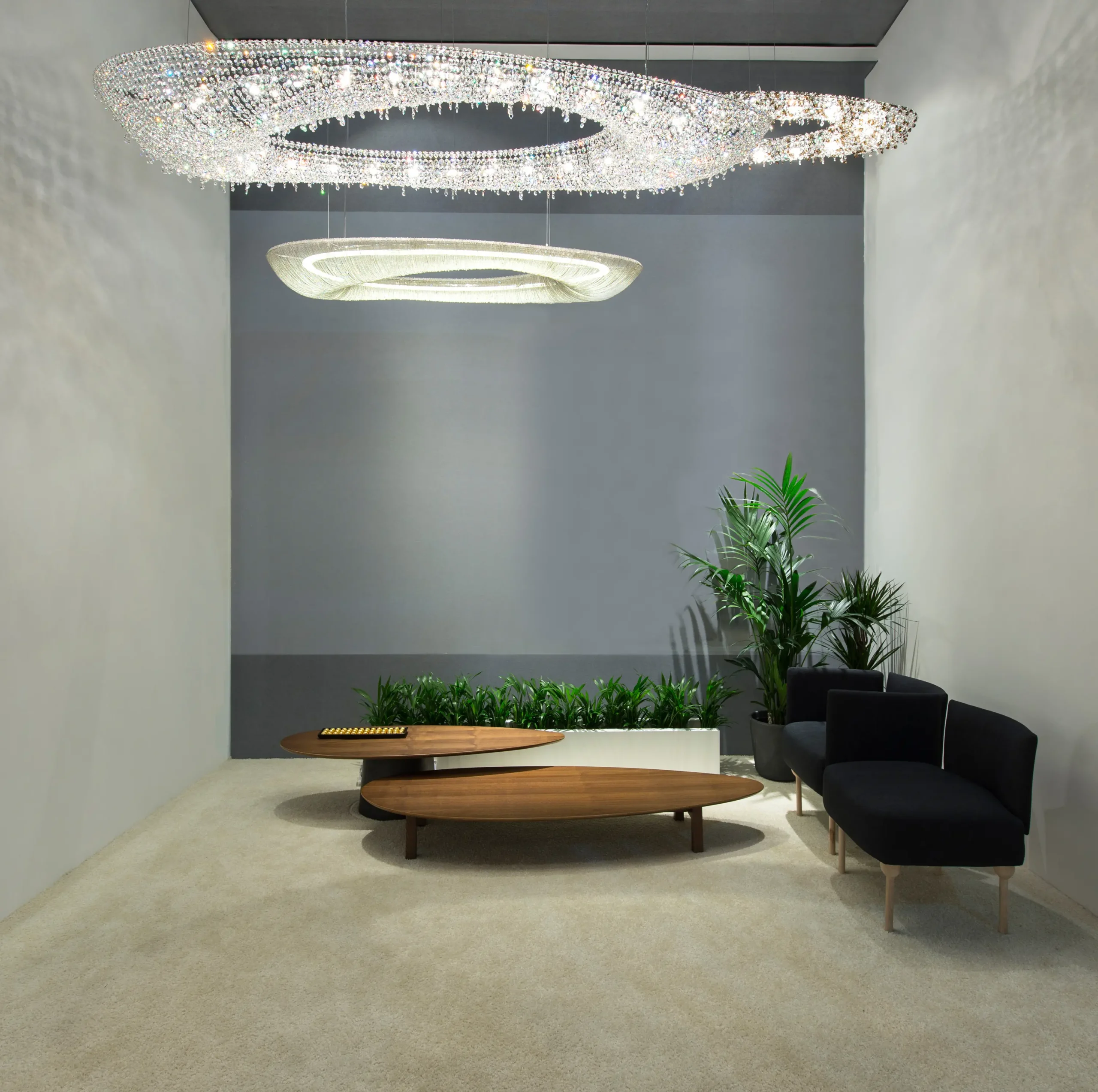 Manooi Artica crystal chandelier