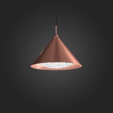 Origo Cone crystal pendant light by Manooi
