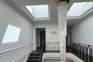 Fjord crystal chandelier