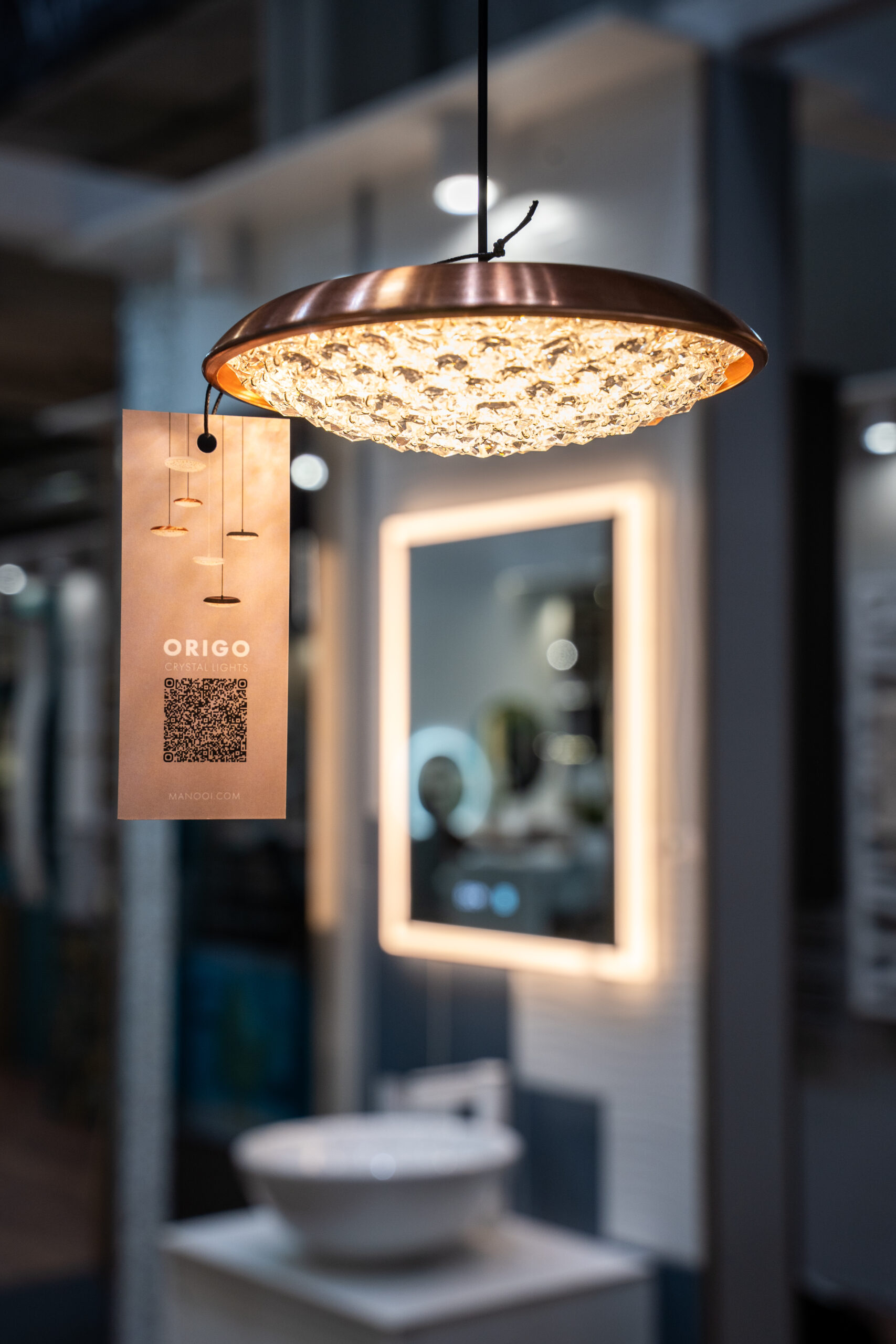 Luci di cristallo Origo 6 scale